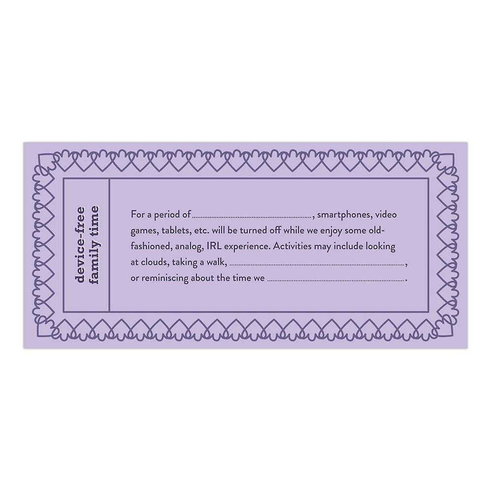 Fill in the Love Mom Vouchers