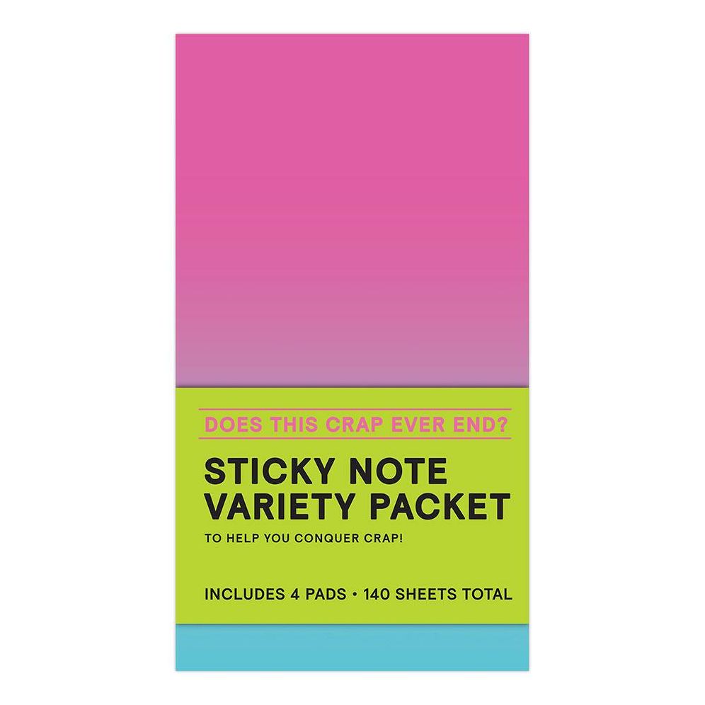 Does This Crap Ever End? Sticky Notes Variety Pack