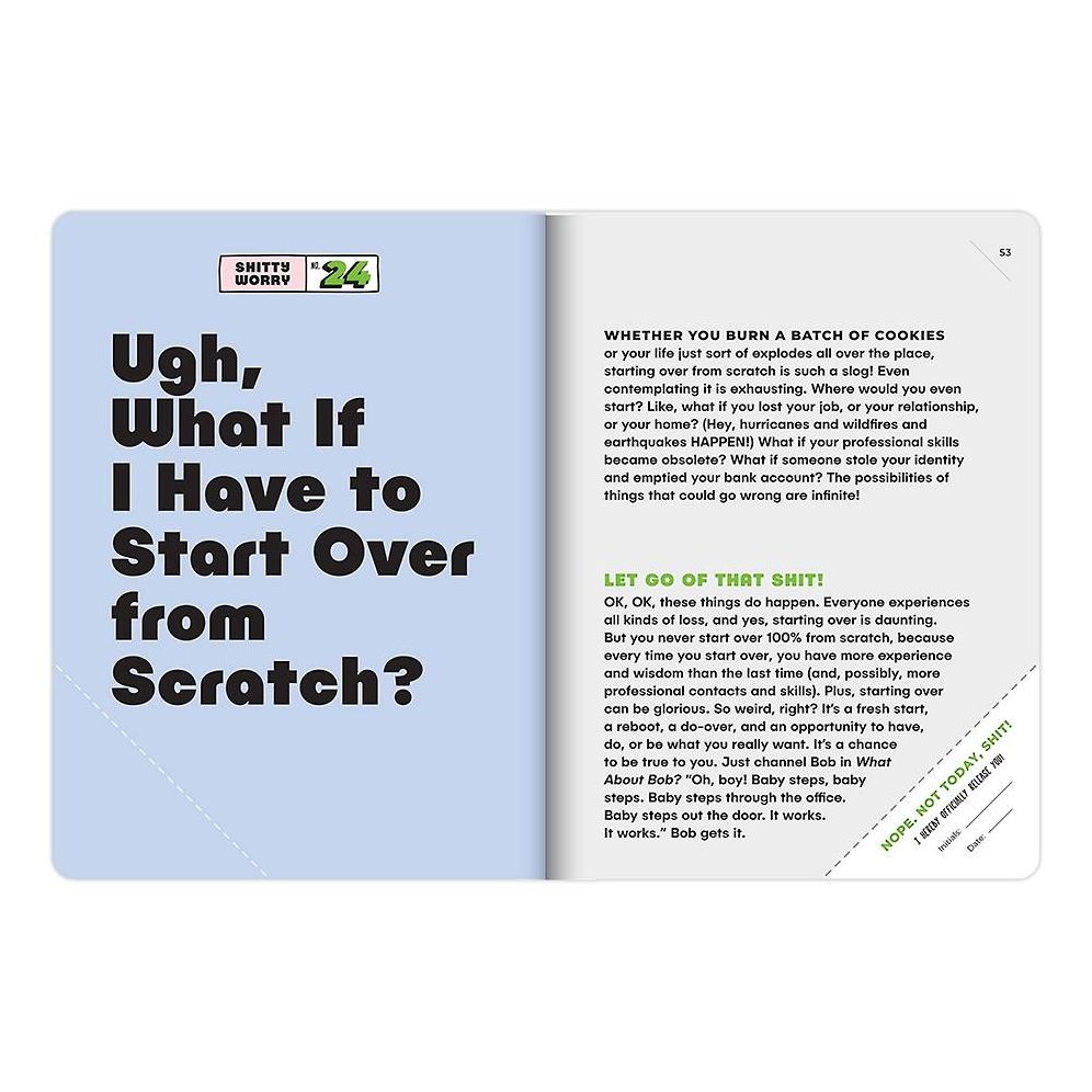 Let Go of That Sh*t: 45 Little, Big Ways to Relax and Let Go Of Anxiety, Stress, Catastrophizing