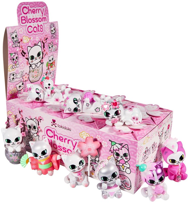 Cherry Blossom Cats