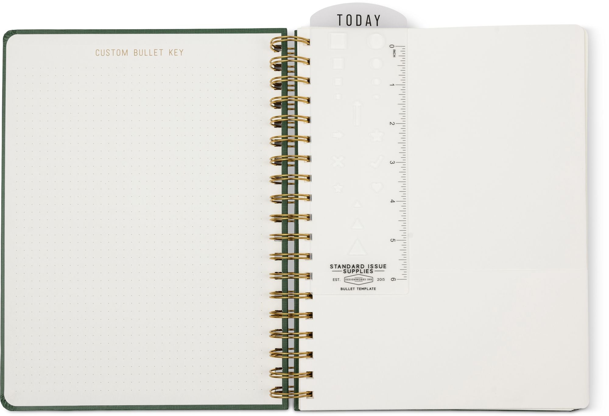 2026-2027 Pine Standard Issue Weekly Desk Planner
