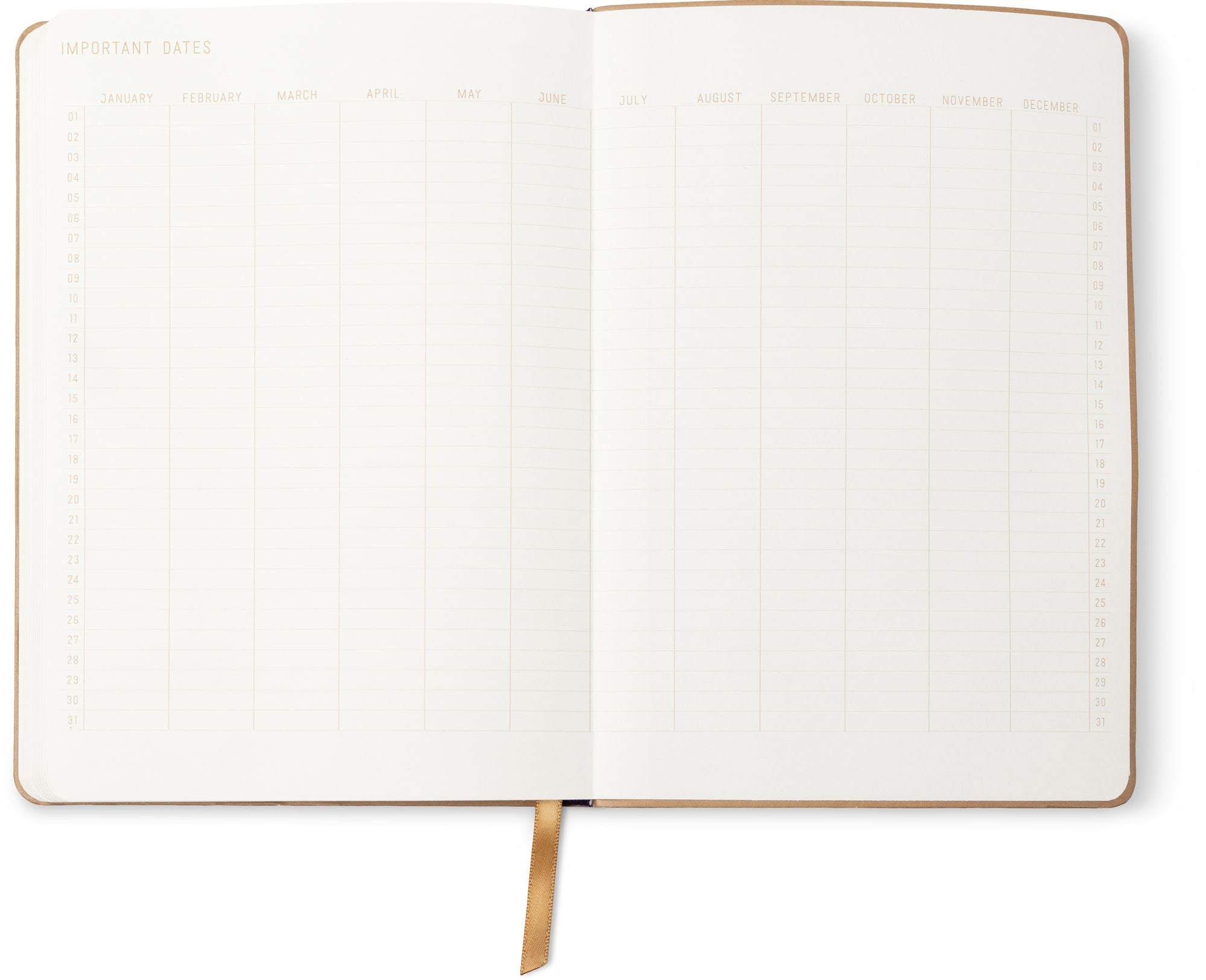 2026-2027 Heritage Plaid Weekly Desk Planner