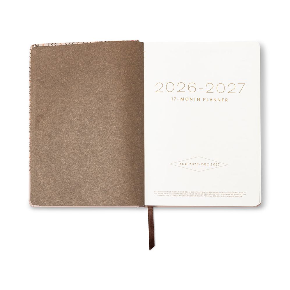 2026-2027 Heritage Plaid Weekly Desk Planner