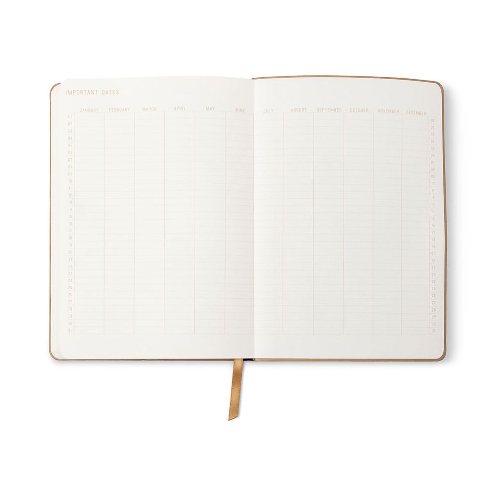 2026-2027 Heritage Plaid Weekly Desk Planner