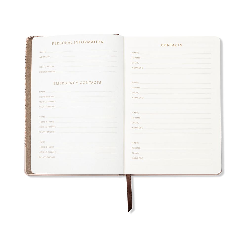 2026-2027 Heritage Plaid Weekly Desk Planner