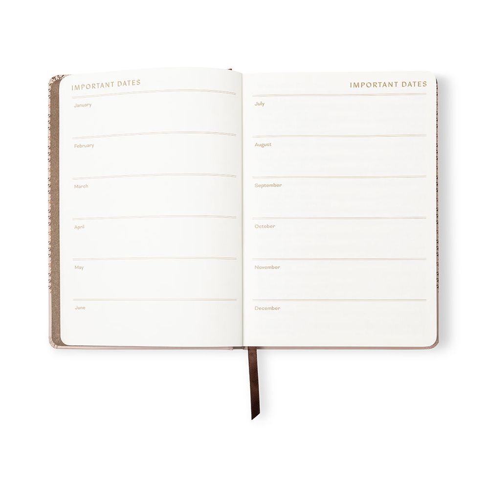 2026-2027 Heritage Plaid Weekly Desk Planner