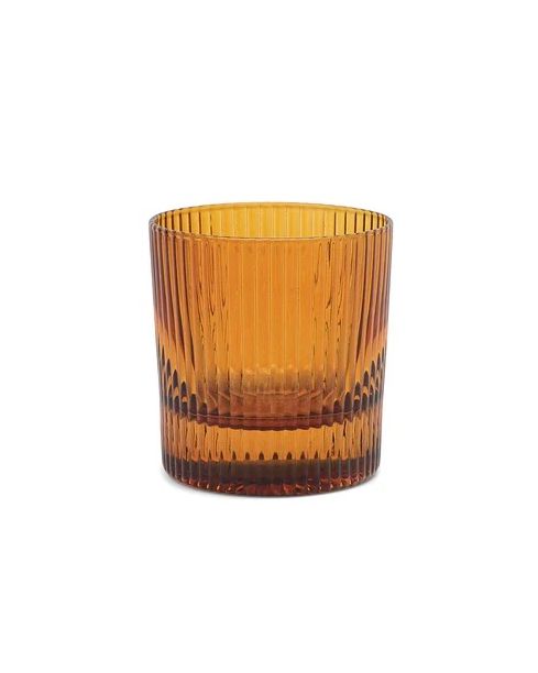 Scout Amber Lowball Glasses Set of 2