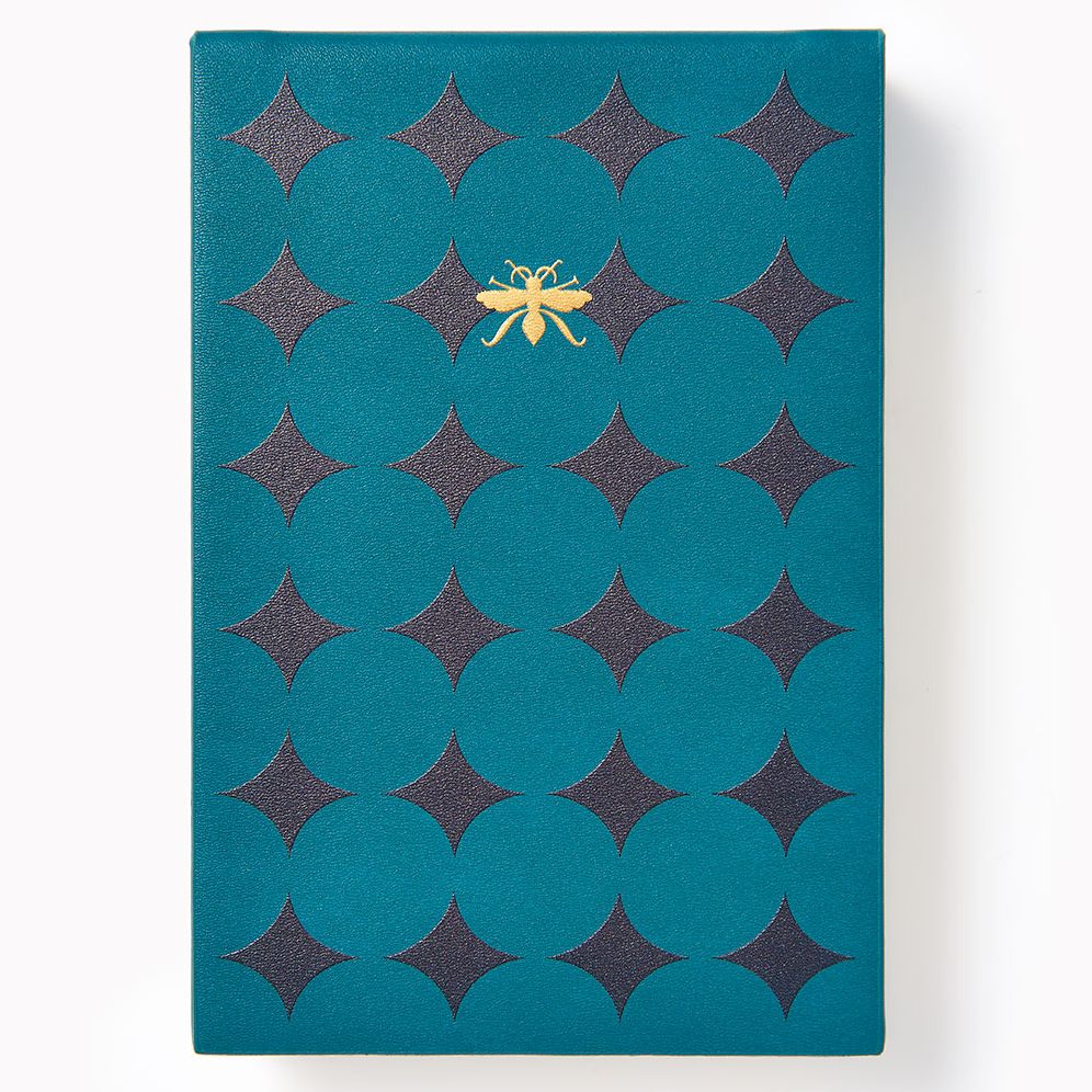 Teal Diamond Paper Wasp Chunky Notepad