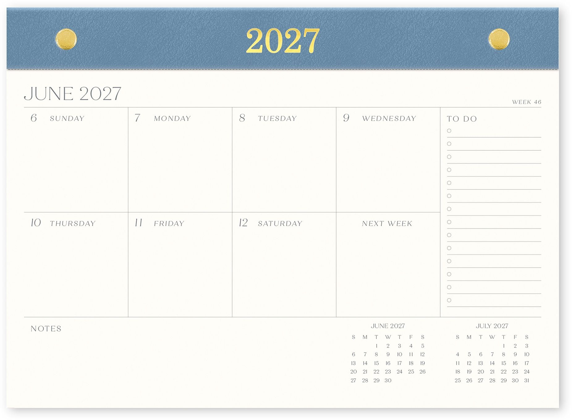 2026-2027 Chicago Ave 17-Month Desk Pad