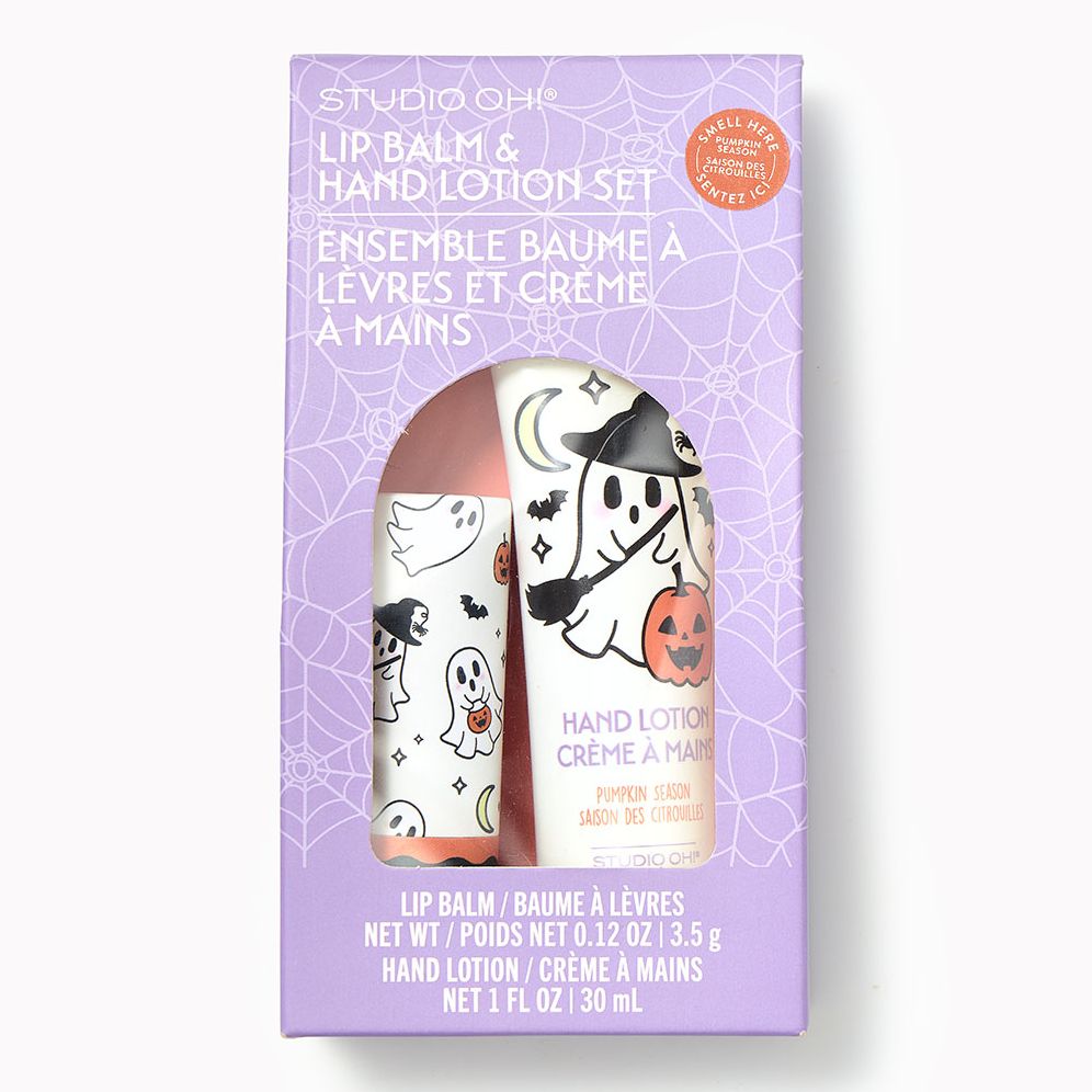 Spellbinding Halloween Lip Balm and Hand Lotion Set