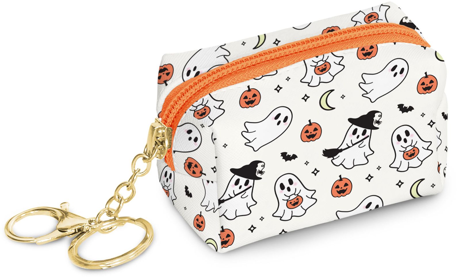 Spellbinding Halloween Key Chain Pouch