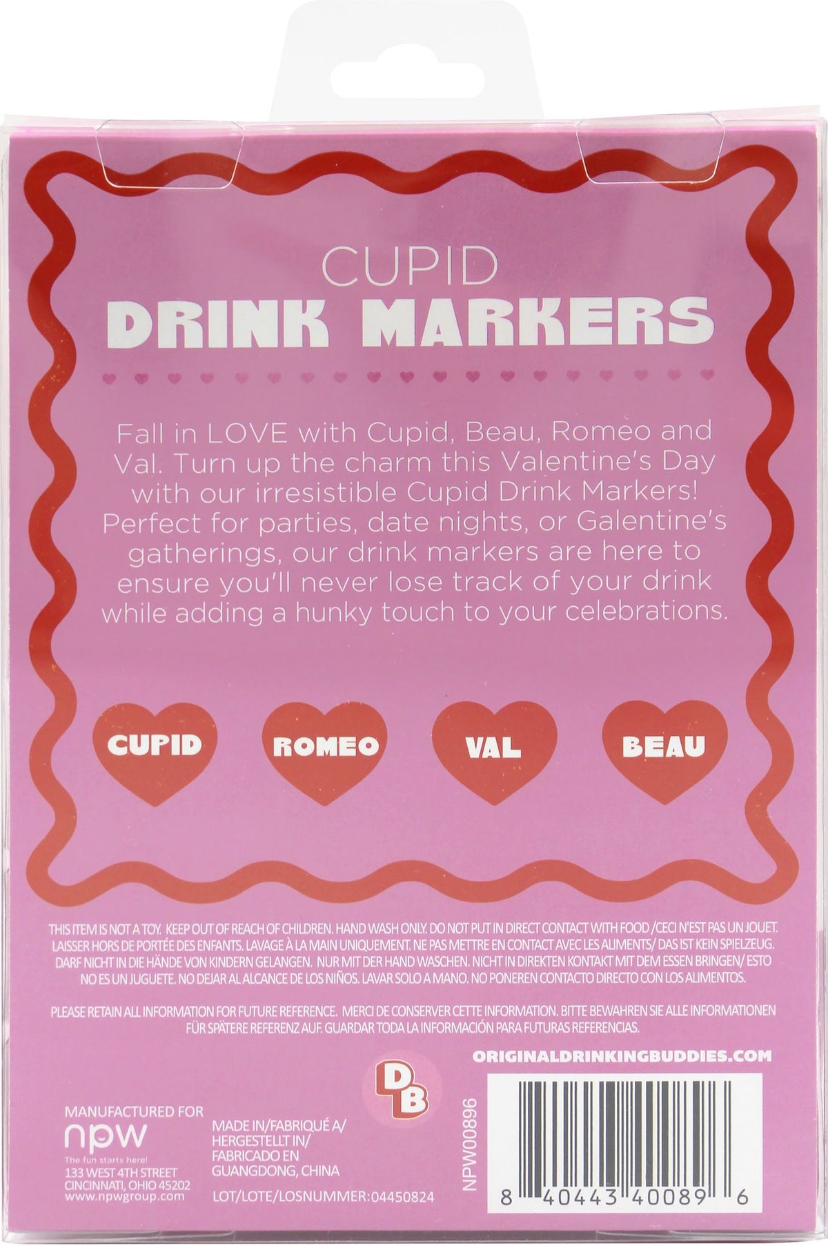 Cupid Drink Markers