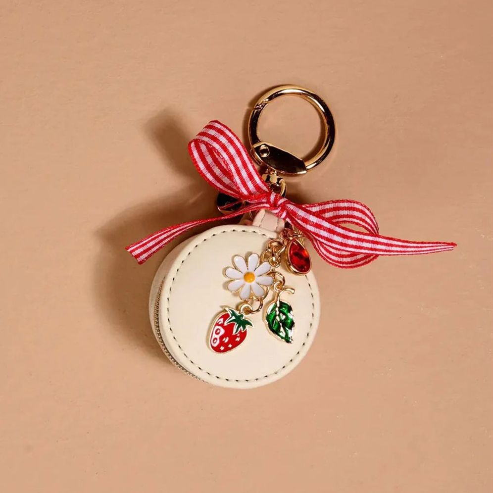 Travel Jewelry Case Bag Charm Strawberry Shortcake