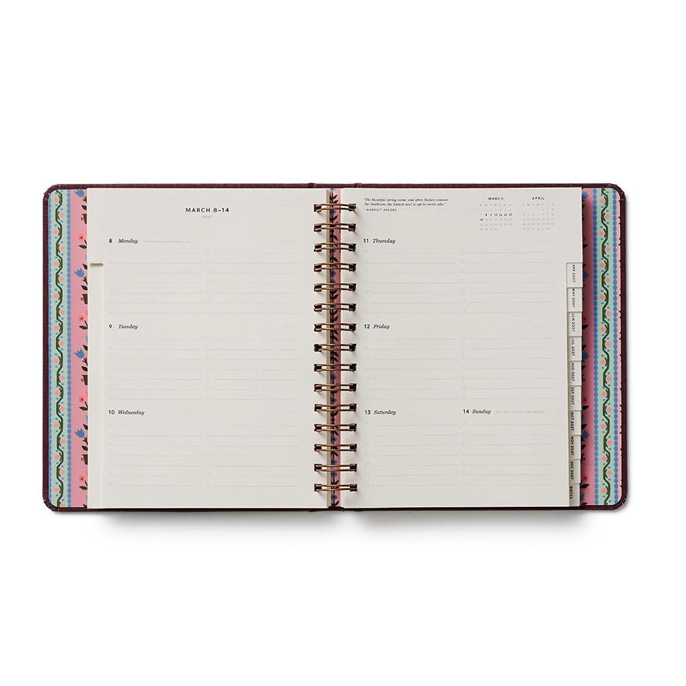2026-2027 Rifle Ladies Night Book Club 17-Month Academic Covered Spiral Planner