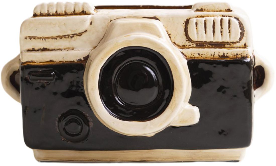 Ceramic Camera Planter