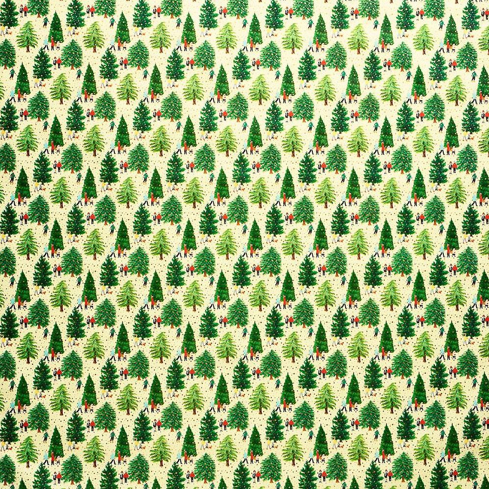 Christmas Tree Farm Stone Wrapping Paper