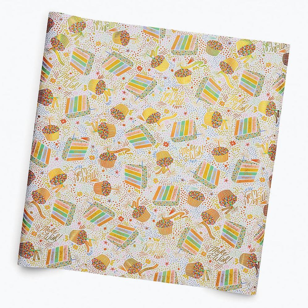 Birthday Cake Wrapping Paper