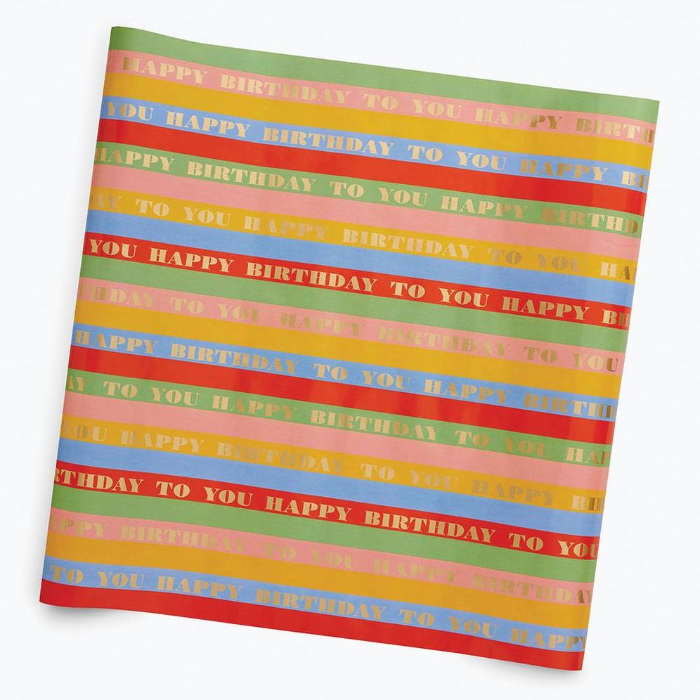 Birthday Wishes Wrapping Paper