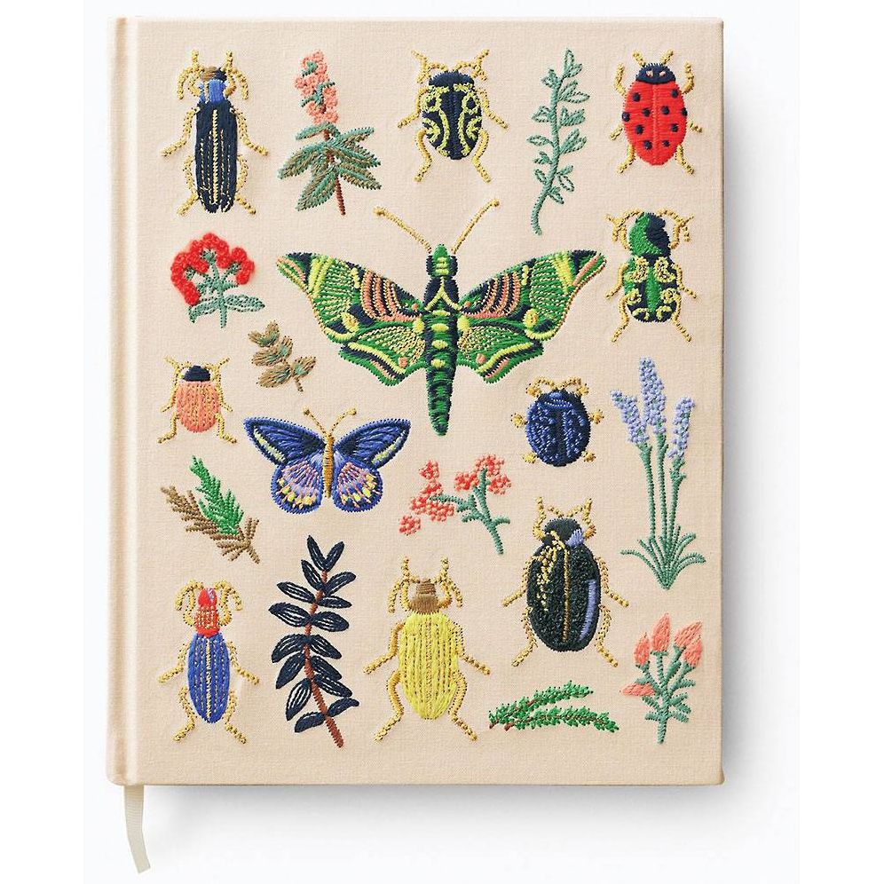 Rifle Paper Co. Curio Embroidered Sketchbook | Paper Source
