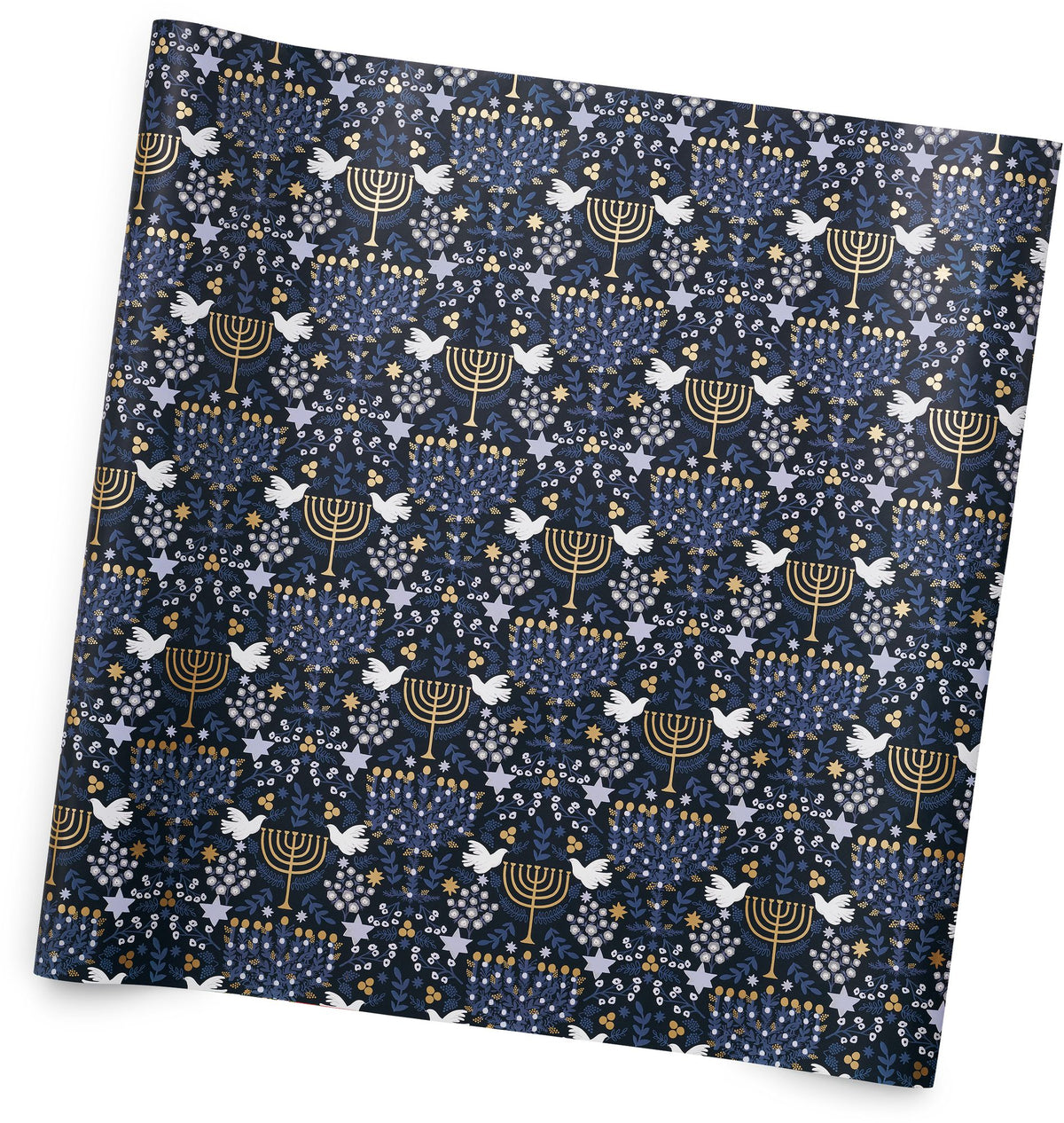Rifle Paper Co. Hanukkah Floral Wrapping Paper