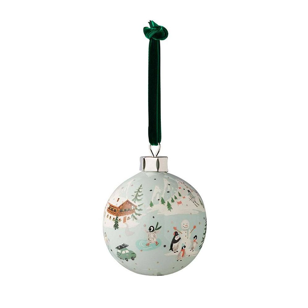 Rifle Paper Co. Penguin Village Ornament - Thumbnail 2