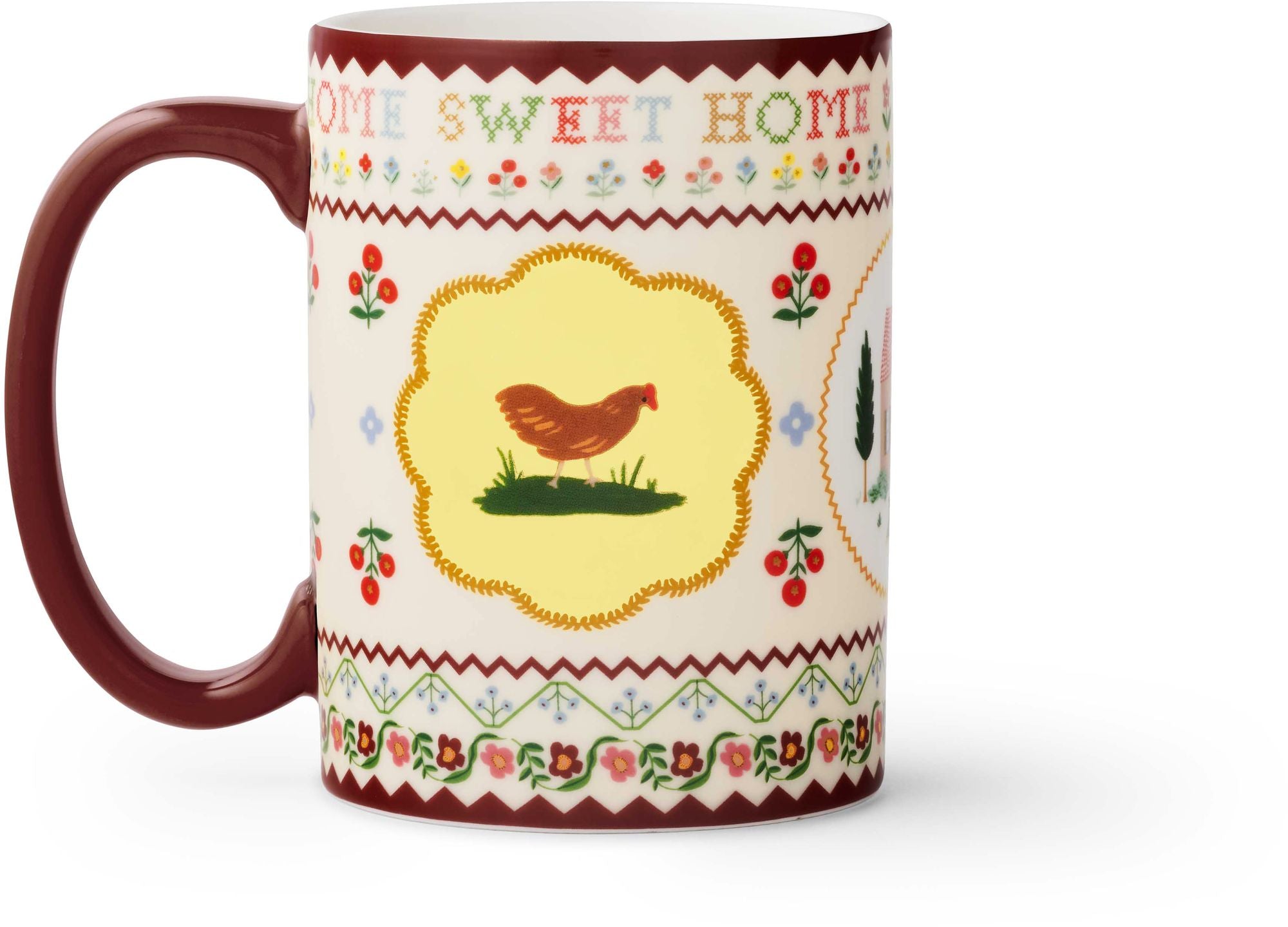 Home Sweet Home Porcelain Mug