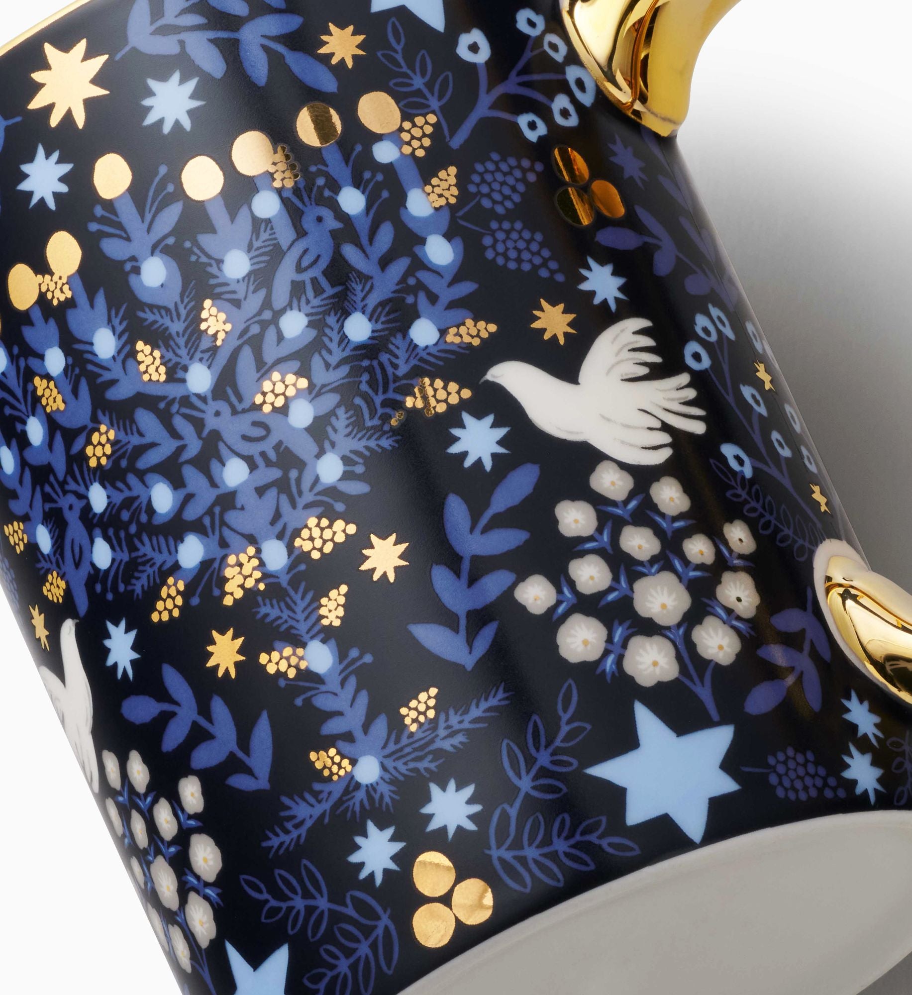 Laurel Menorah Porcelain Mug