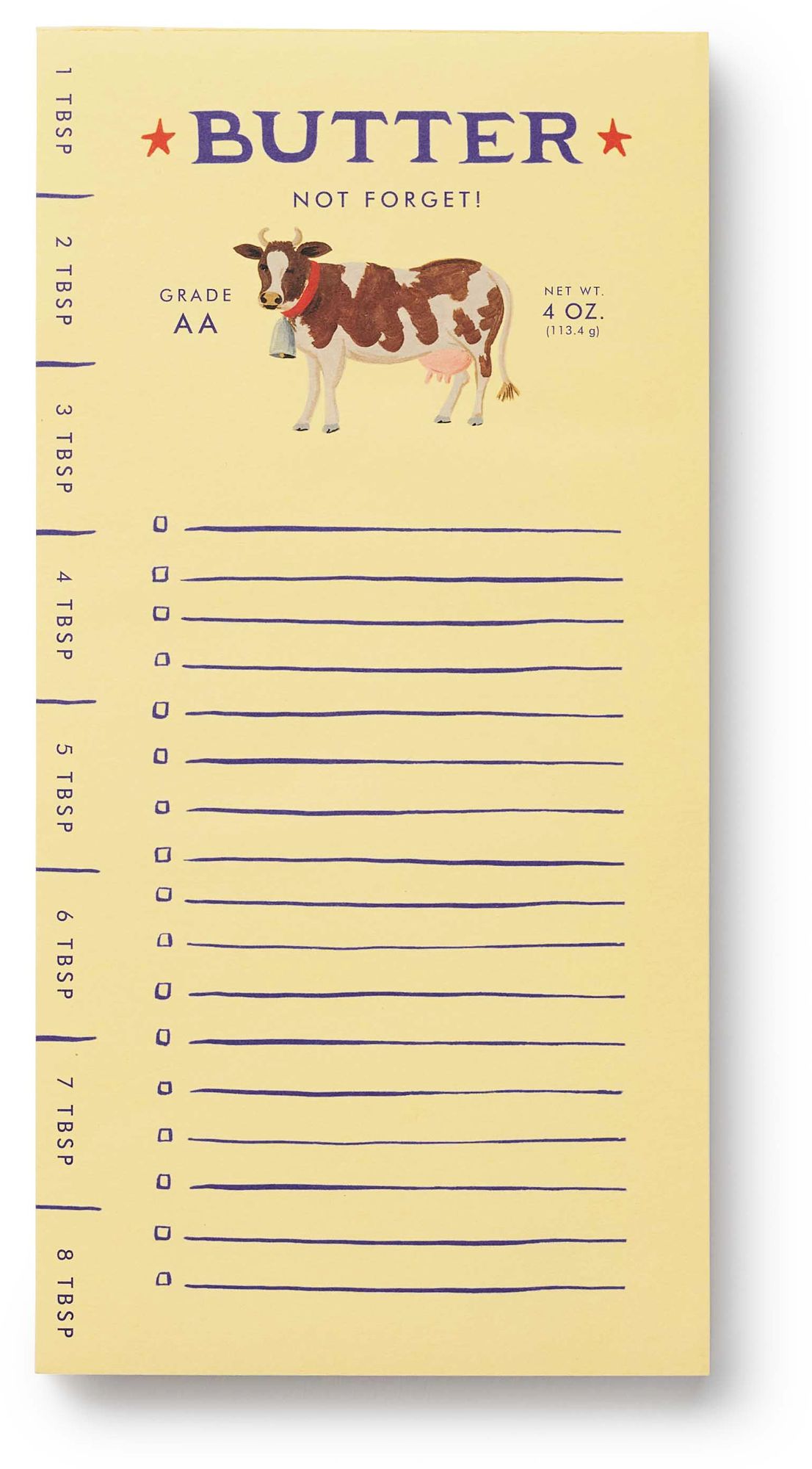 Butter Not Forget Market Pad
