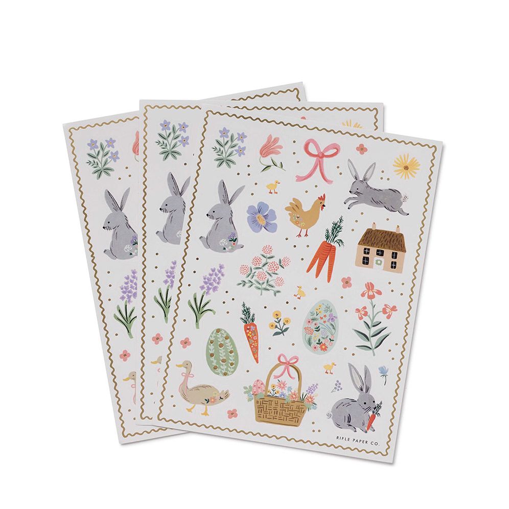 Spring Farm Sticker Set