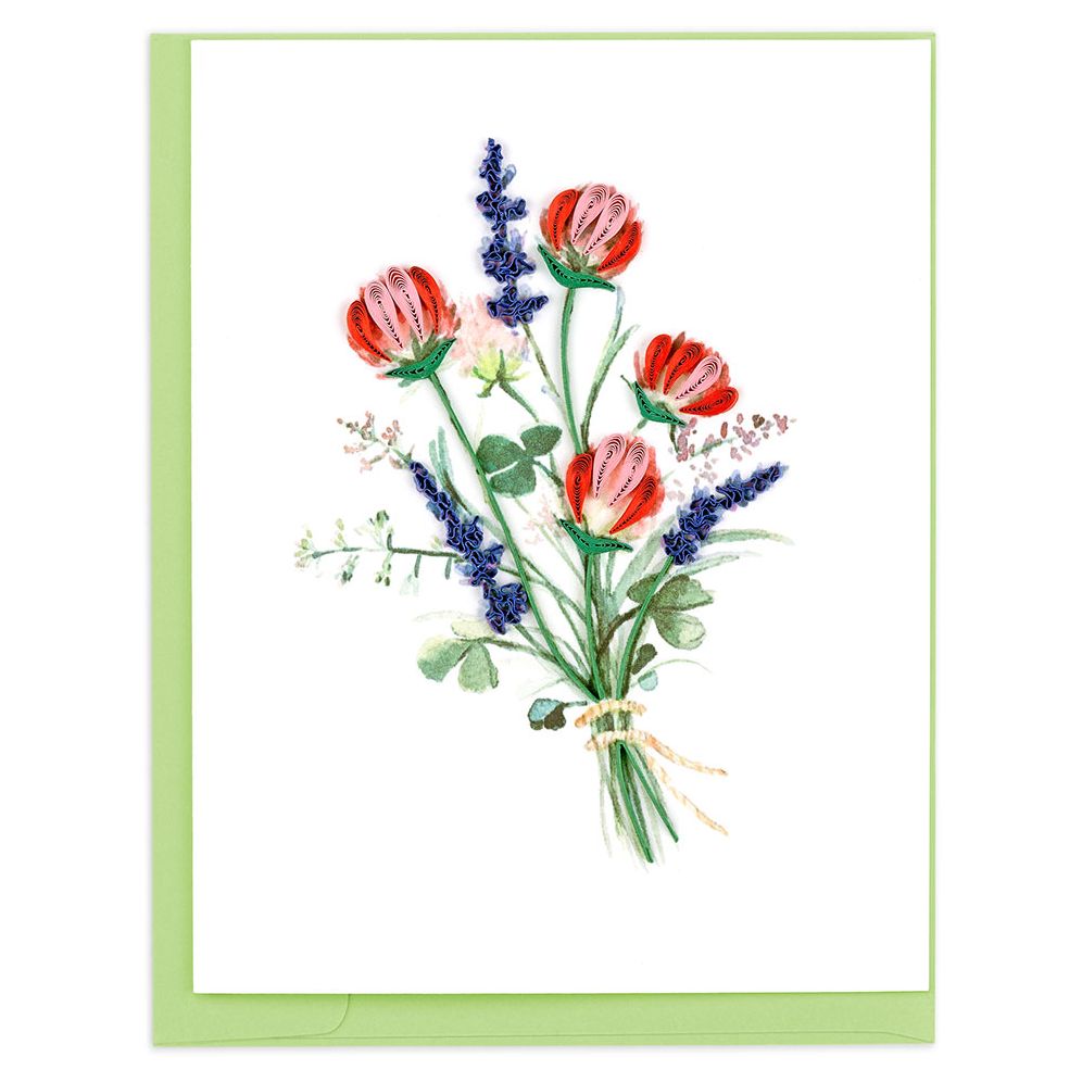 Quilling Wildflowers Stationery Set