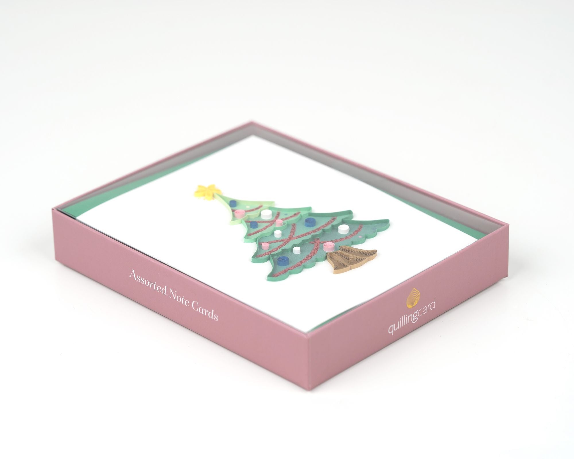 Quilling Christmas Tree Assorted Boxed Set of 6