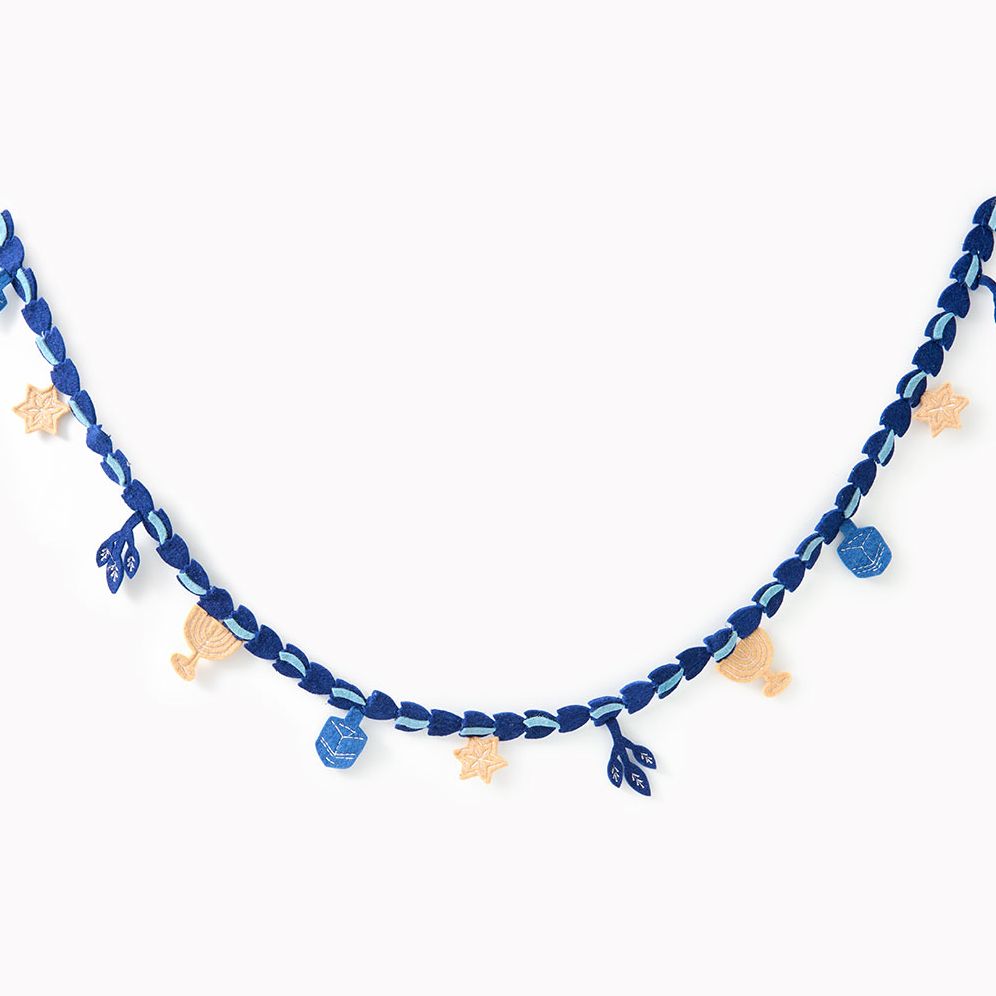 Hanukkah Leaves Garland