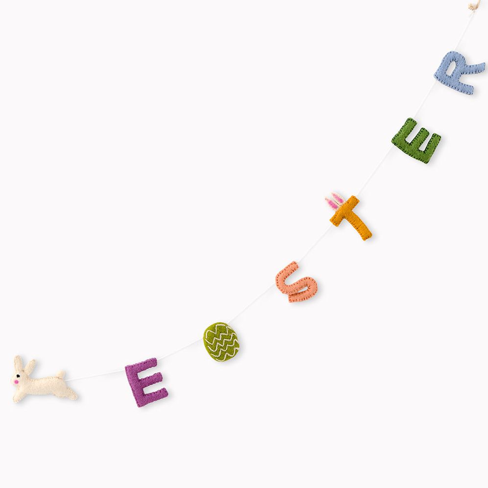 Easter Bunny Felt Garland