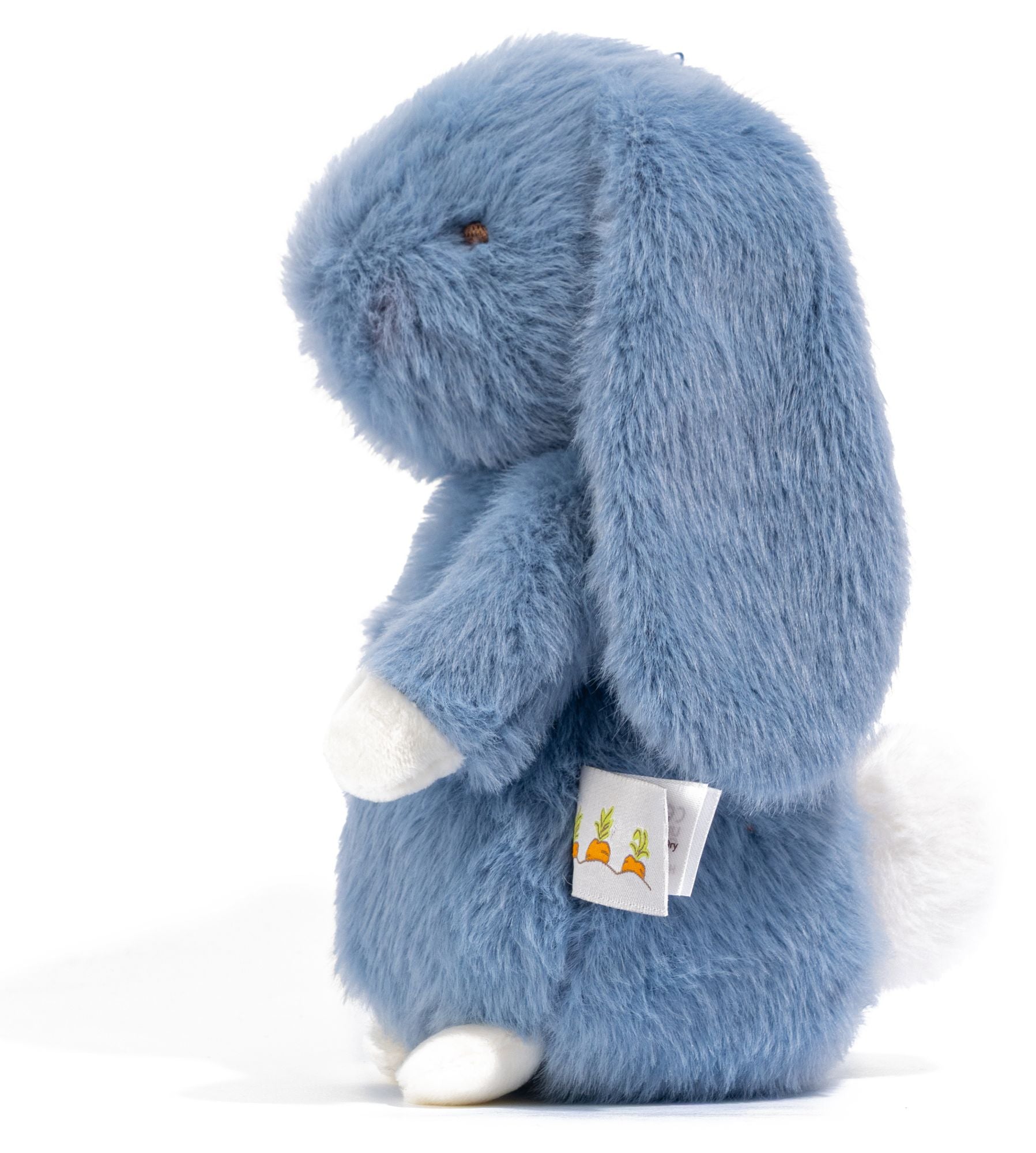 Cuddly Spring Bunny Blue Plush | Paper Source