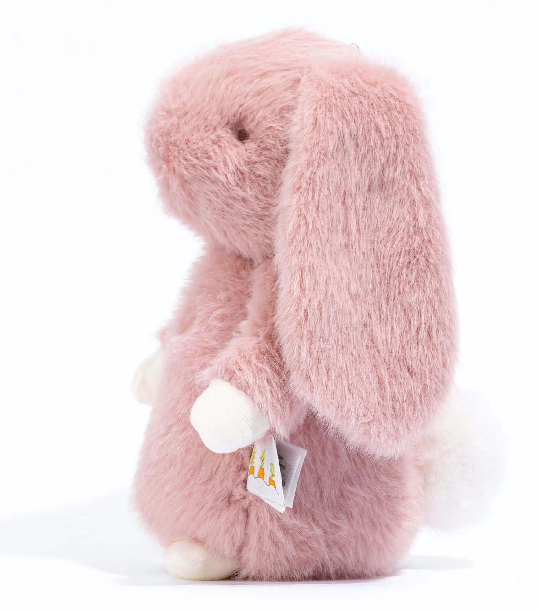 Cuddly Spring Bunny Pink Plush | Paper Source