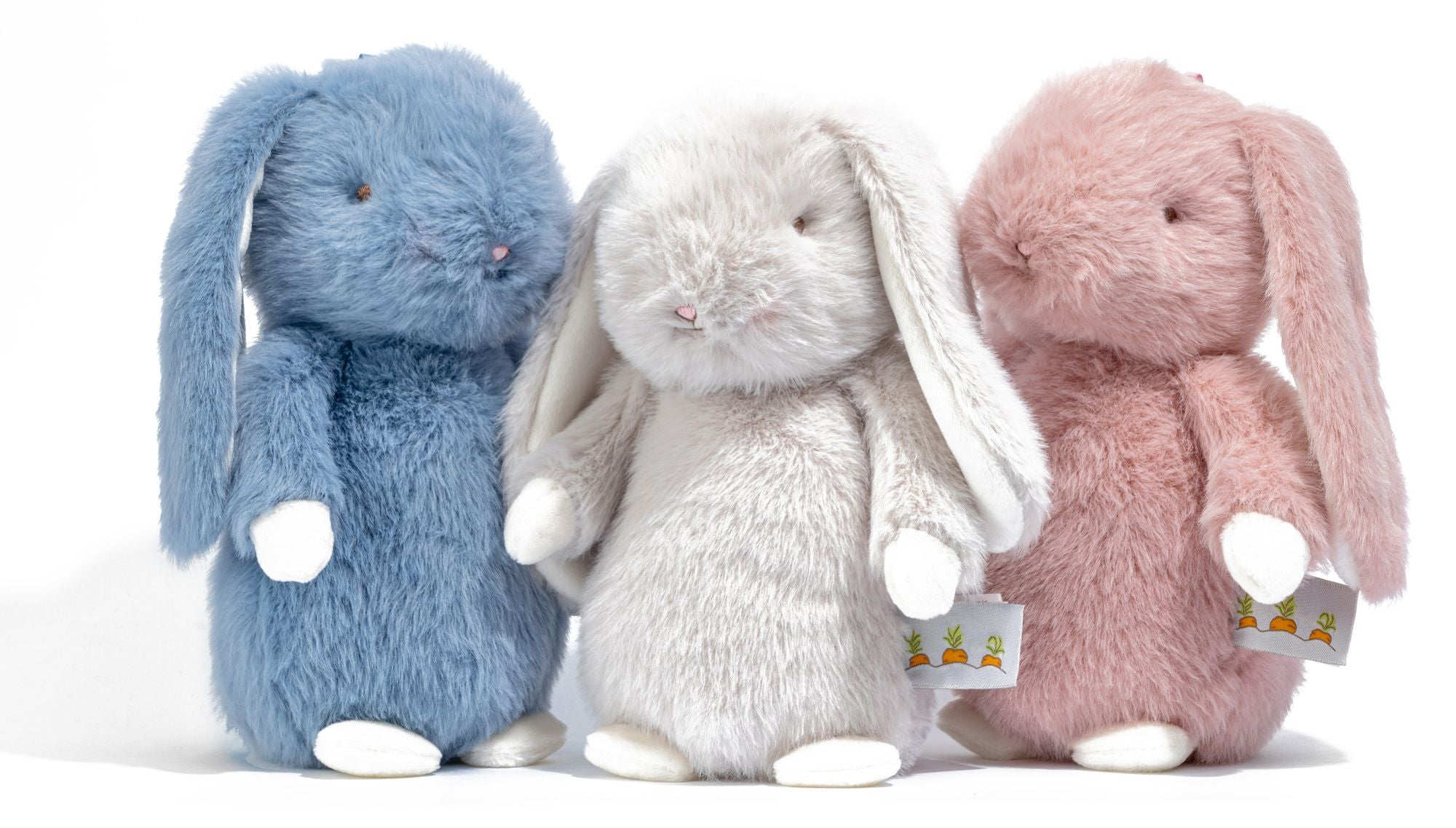 Cuddly Spring Bunny Pink Plush | Paper Source