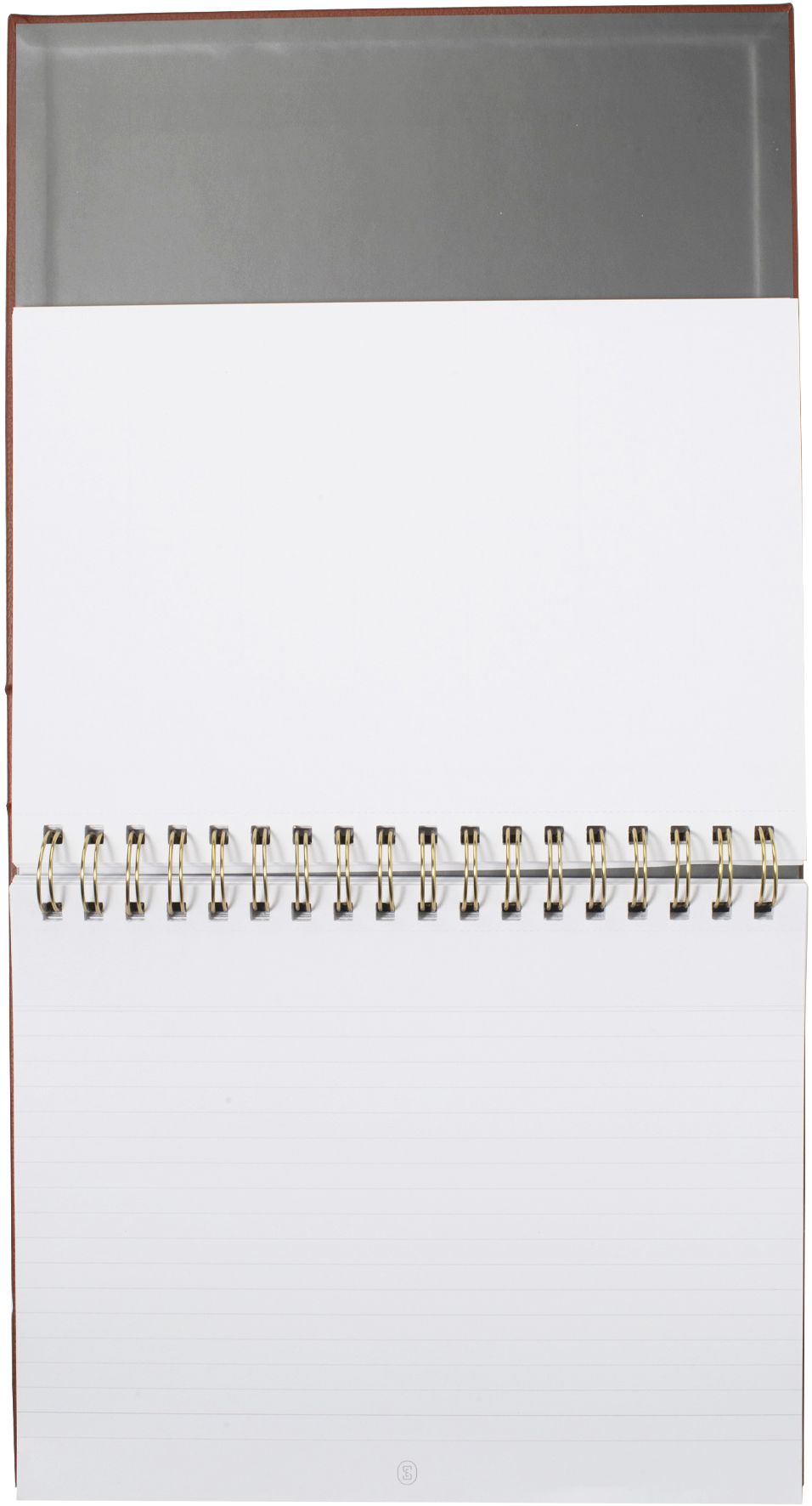 Letter Flow Cognac Desk Pad