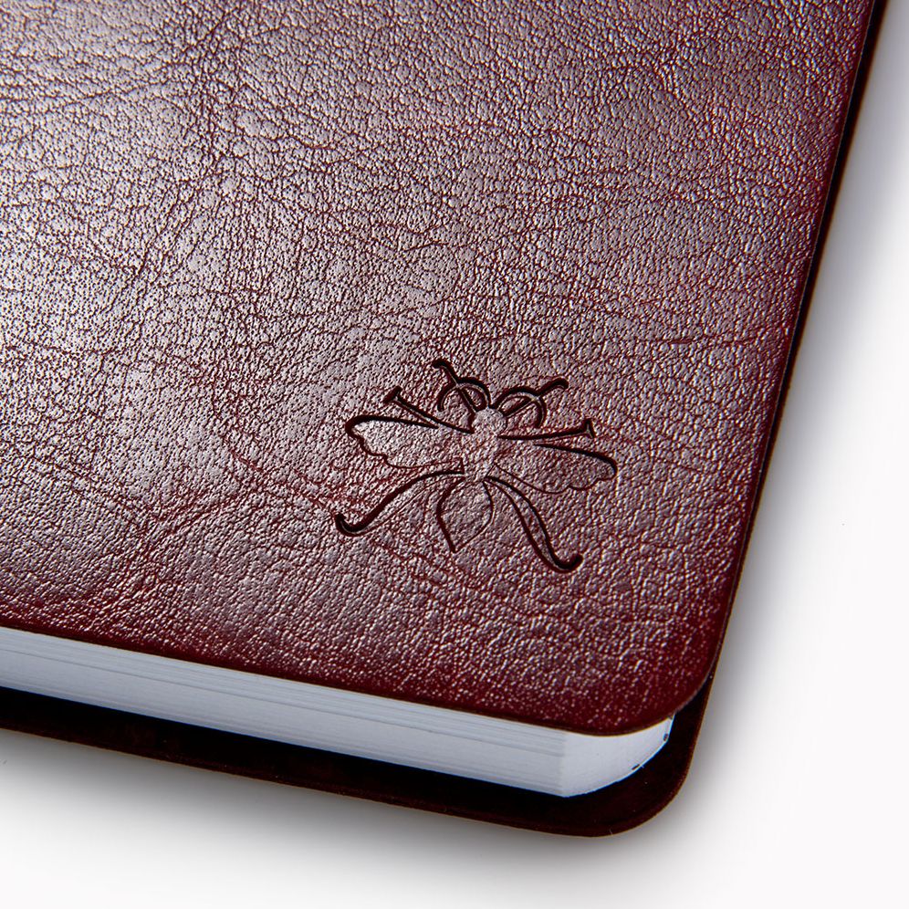 Oxblood Paper Wasp LG Lined Journal