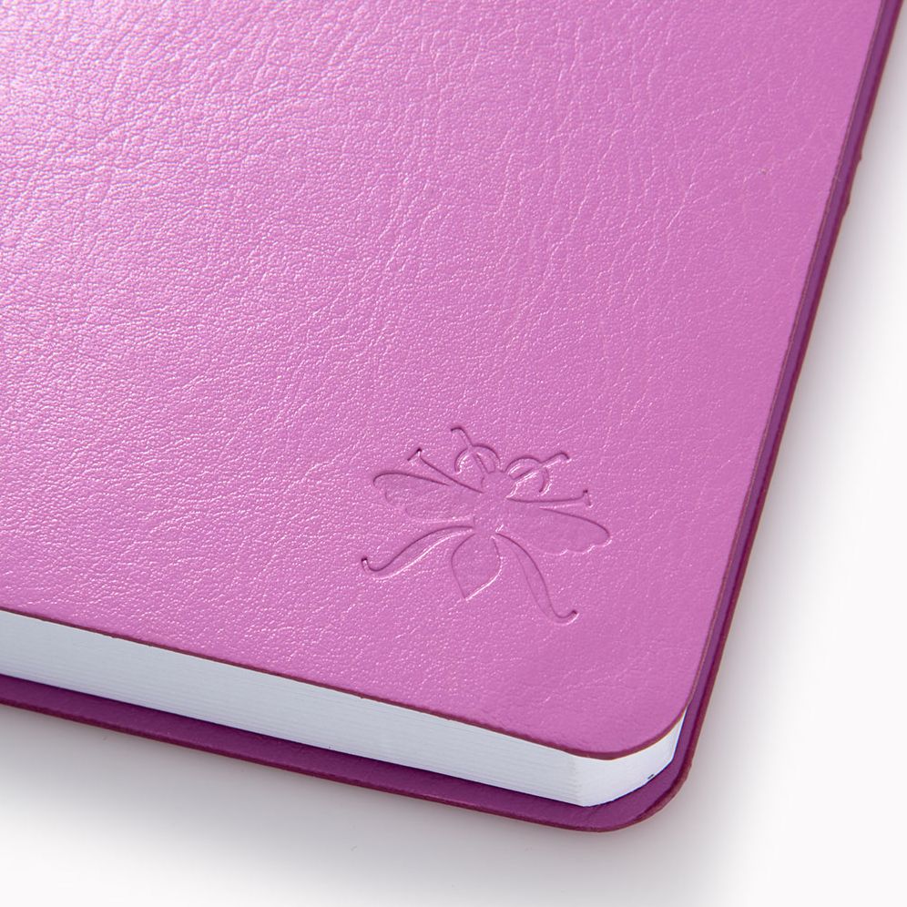 Lilac Paper Wasp LG Dotted Journal