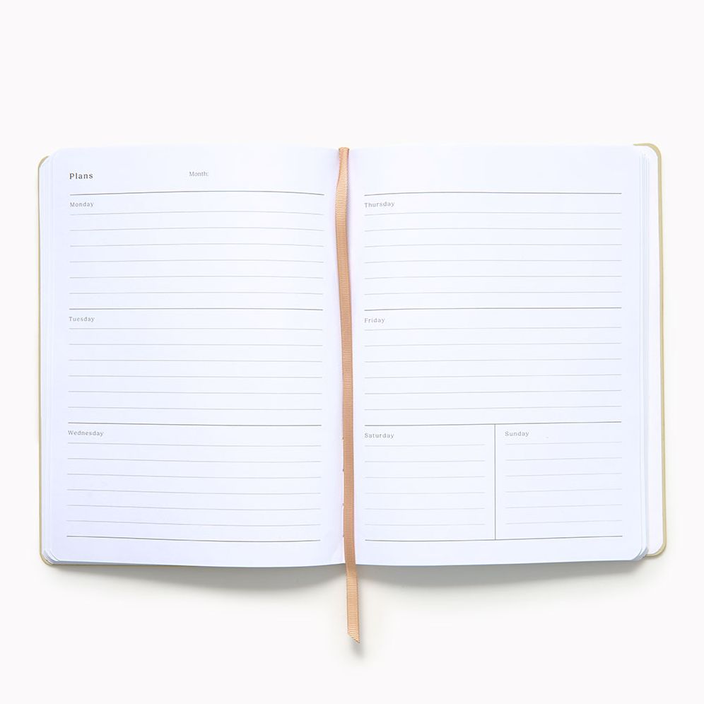 Tapioca Paper Wasp Undated Planner LG