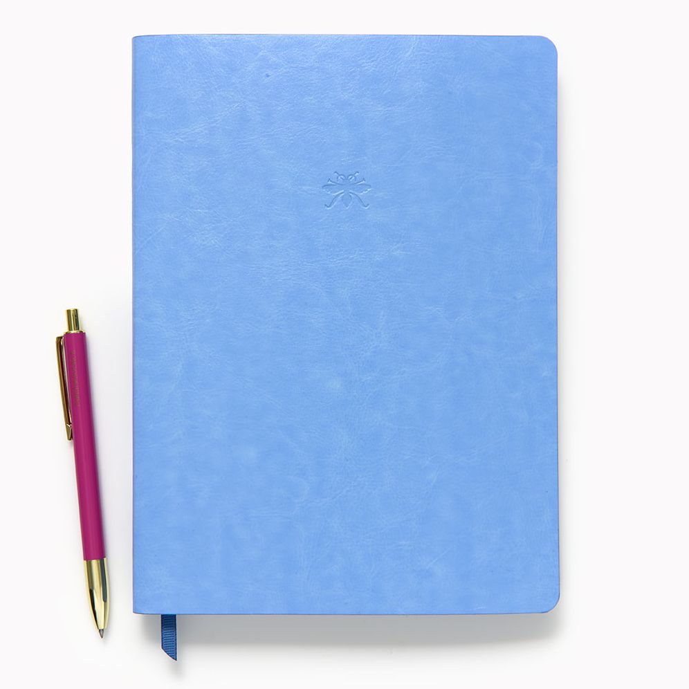 Periwinkle Paper Wasp Undated Planner LG