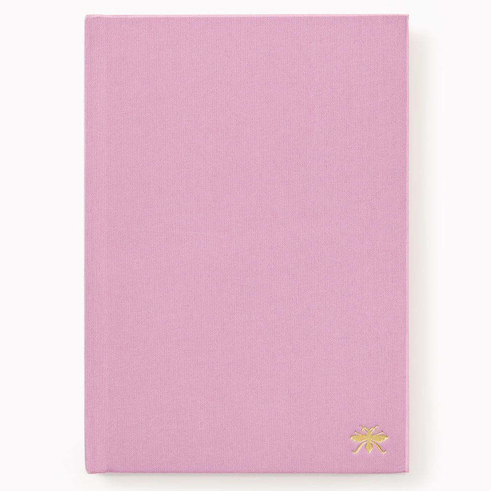 Wisteria Bookcloth Paper Wasp Med Lined Journal