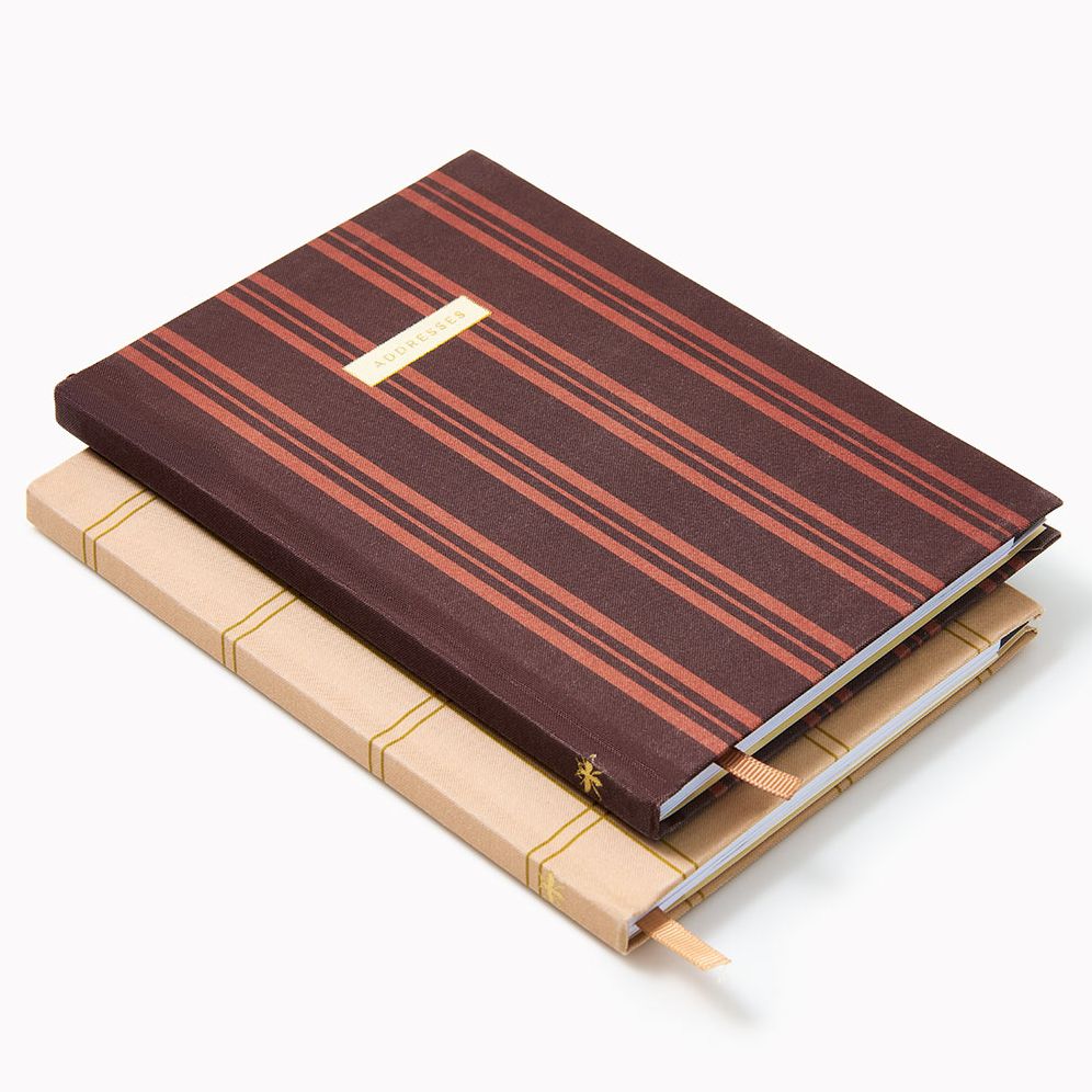 Sand Grid Paper Wasp Bookcloth Address Book