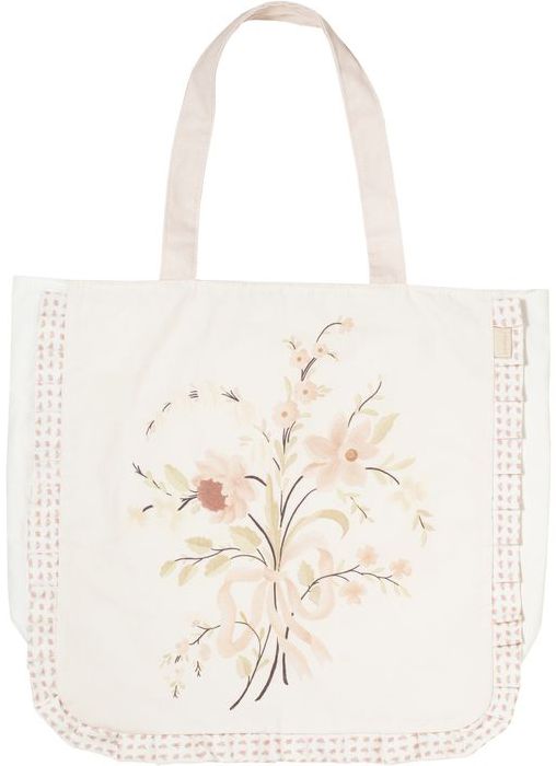 Darcy Floral Tote Bag with Zipper Closure