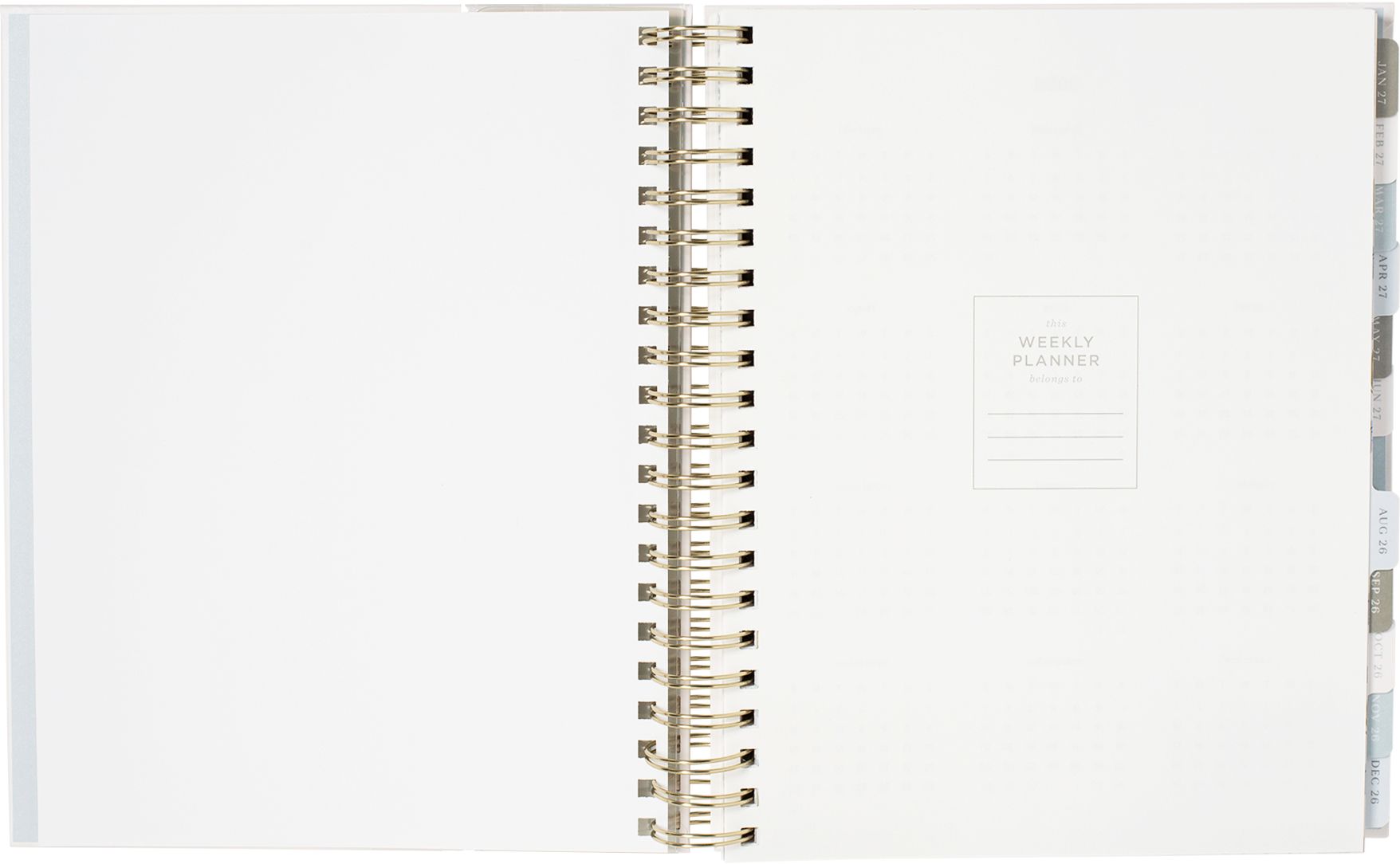 2026-2027 Rosemary Frame Weekly Desk Planner | Paper Source