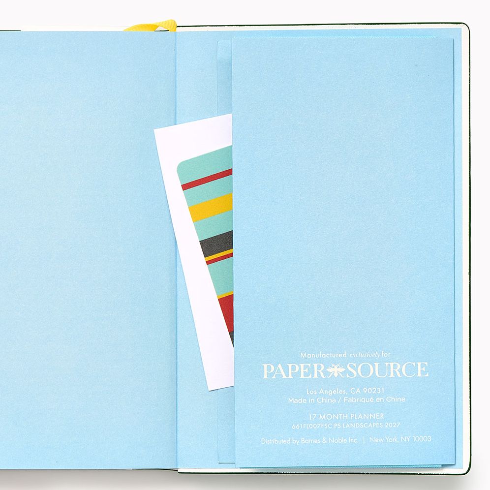 2026-2027 Landscapes Weekly Pocket Planner | Paper Source