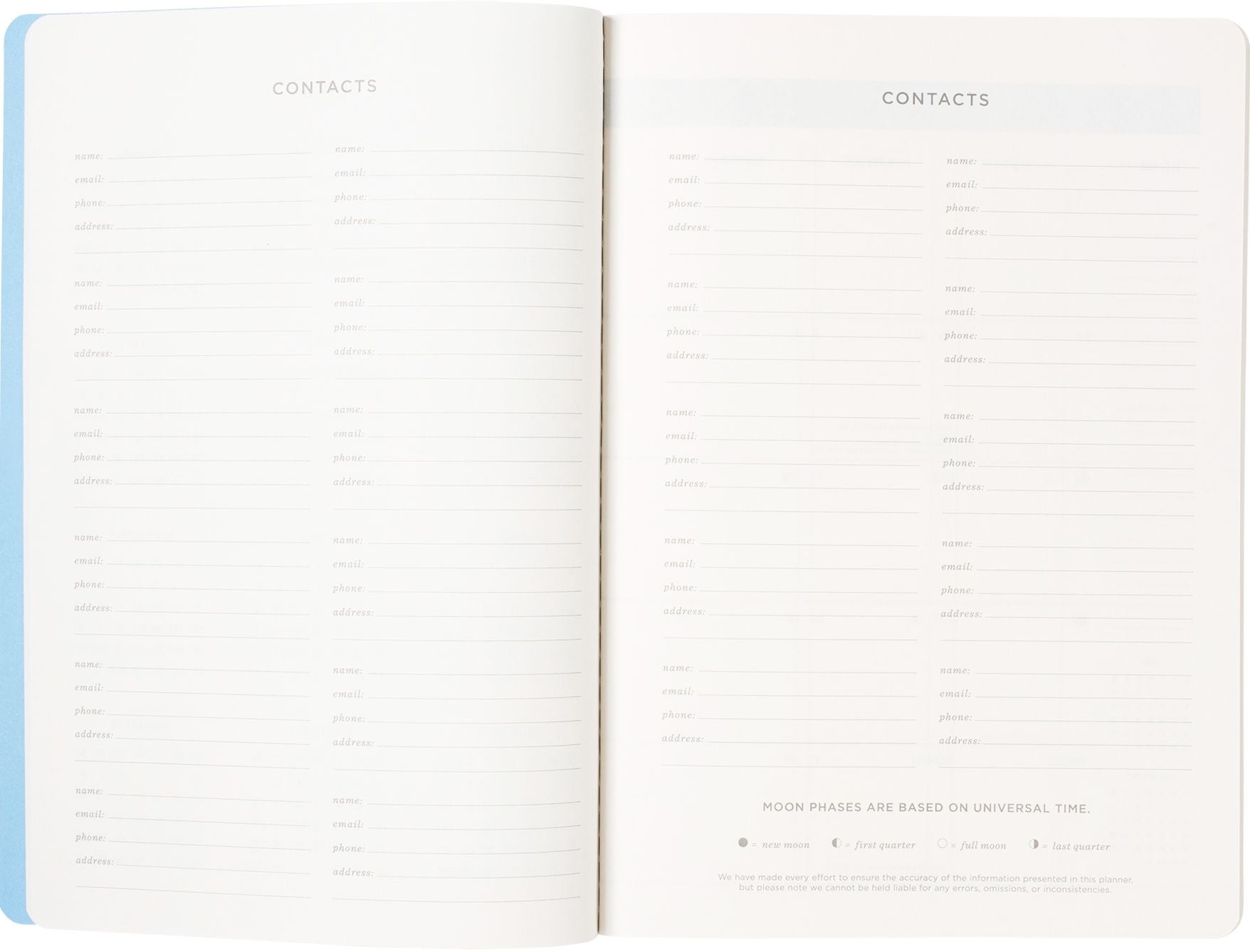 2026-2027 Painted Swans Monthly Desk Planner | Paper Source