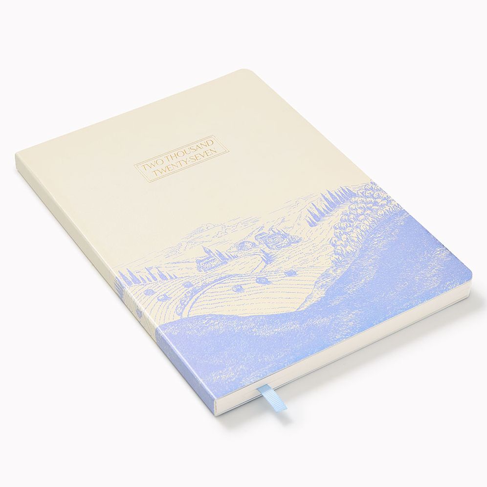 2027 Paper Source French Countryside Weekly Desk Planner