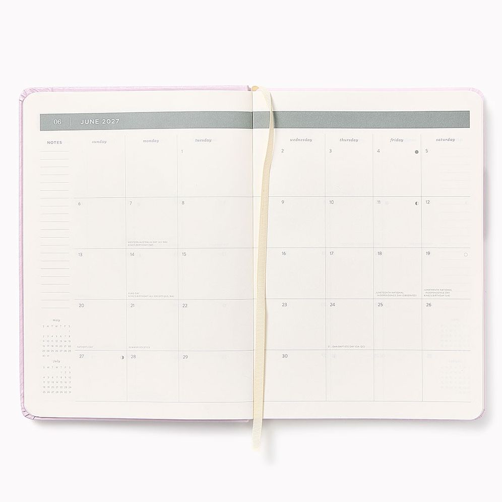 2027 Paper Source Vintage Frame Monthly Desk Planner
