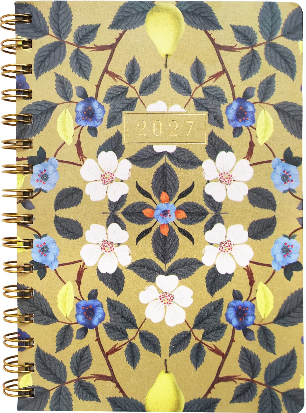 2027 Forage Pear Weekly Desk Planner